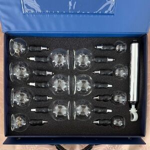 Glass Cupping Set with Pump